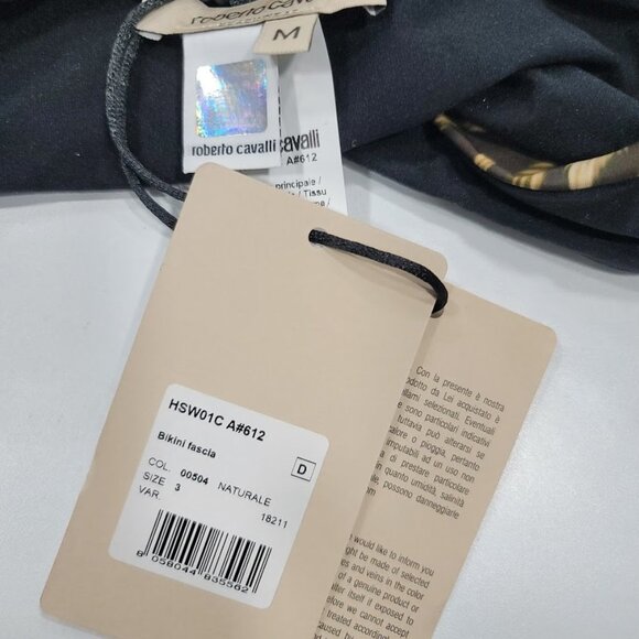 Roberto Cavalli Bikini Bottom Leopard Print Sz Medium - Picture 7 of 9